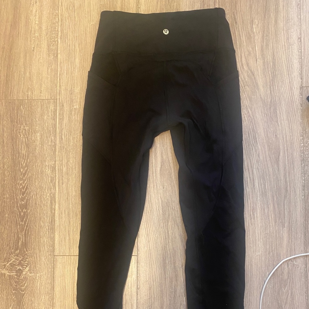 lululemon leggings black all the right places 23”